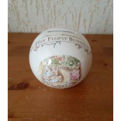 Prachtige wedgwood spaarpot Royal Albert Beatrix Potter