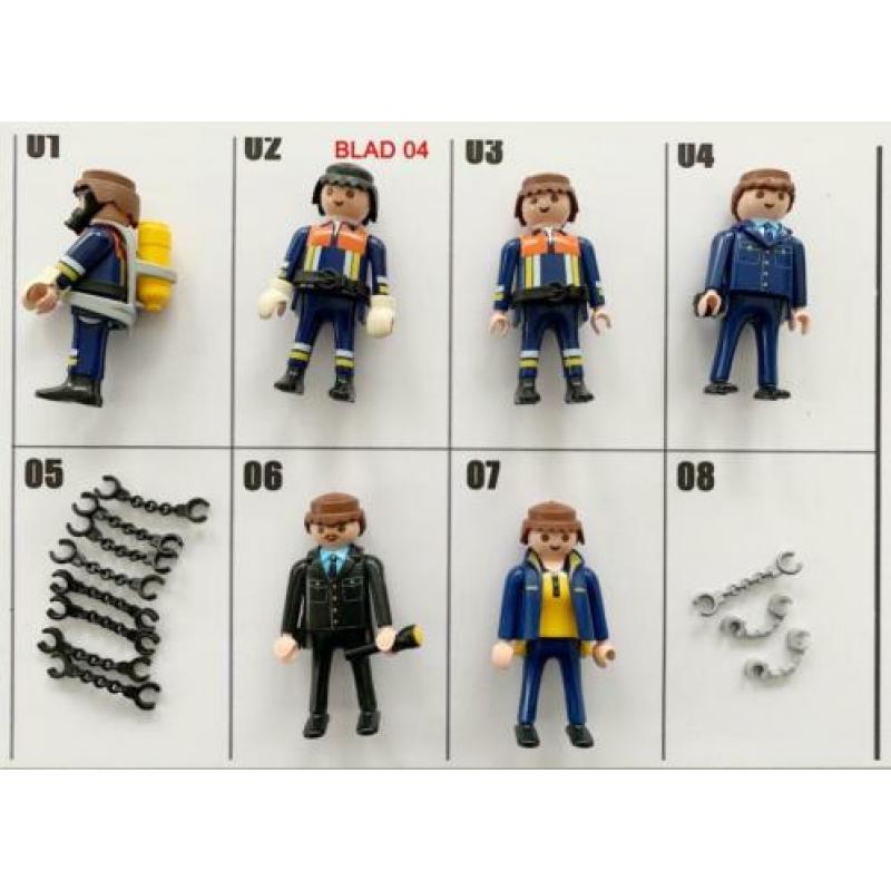 Playmobil poppetjes - onderdelen divers vanaf 0,25 euro