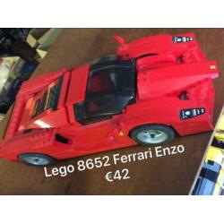 Lego 6 Ferrari autos