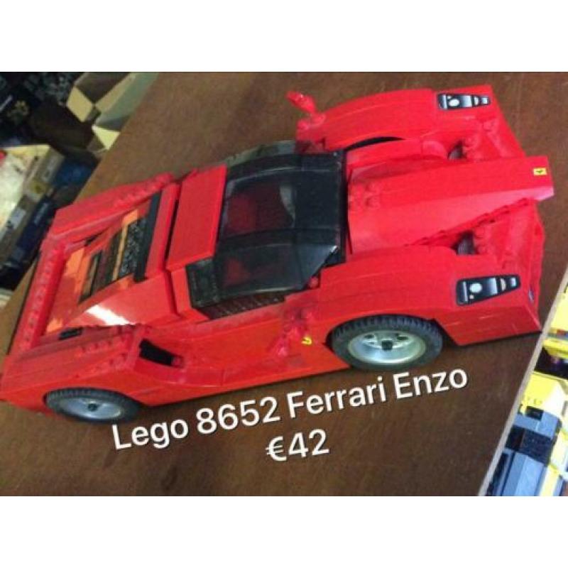 Lego 6 Ferrari autos