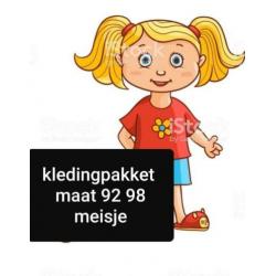 Kledingpakket maat 92 98 meisje