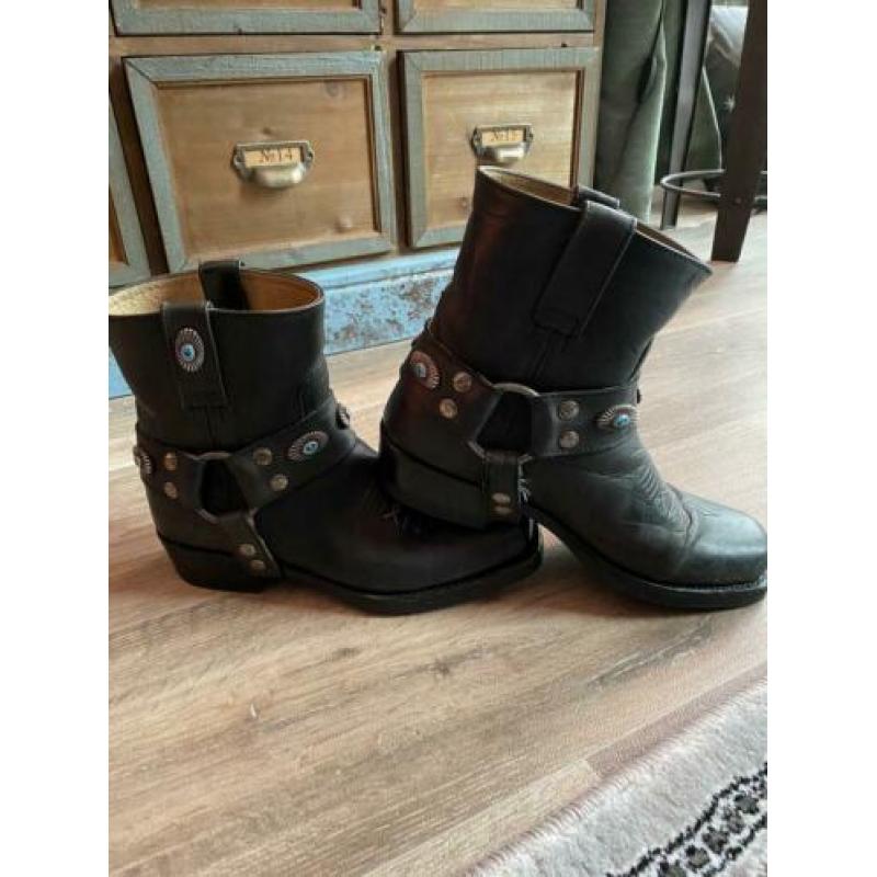 Sendra boots turquoise stenen 37