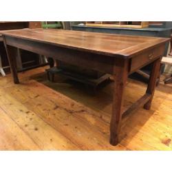 Tafel eettafel sidetable industriele bureau werktafel Frans