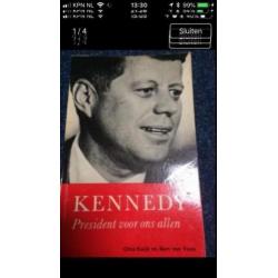 Kennedy boek president van Amerika jaren 50 60