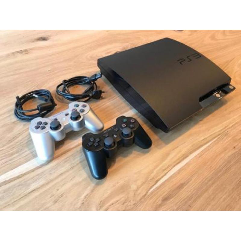 Sony Playstation 3 - 2x Dual Shock - 3x Games - Nieuwstaat!