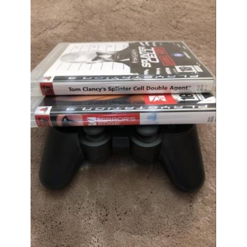 PlayStation 3 80GB met 2 controllers en 8 spellen