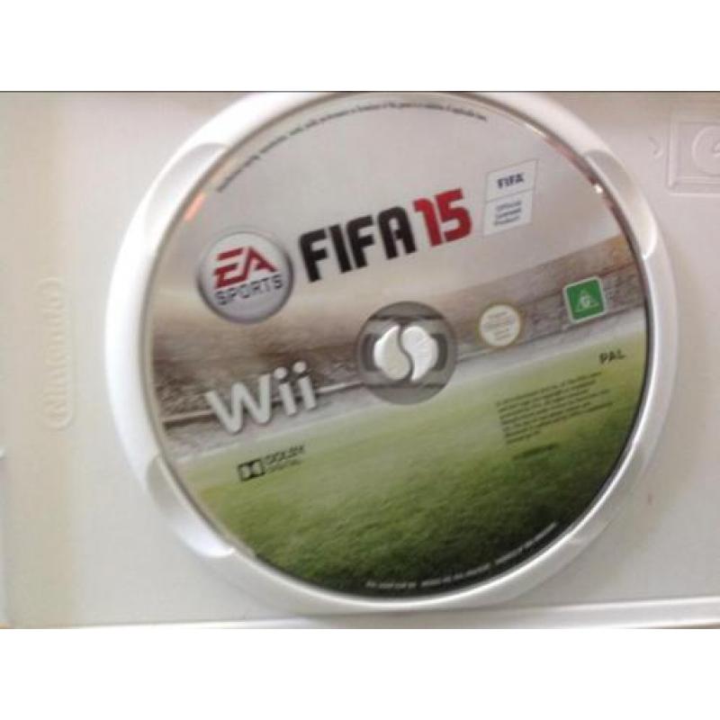 Te Koop zgan spel: FIFA 15 voor de Wii