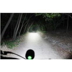 Sterke waterdichte CREE XML hoofdlamp 1800lmn + 10000mAh Li-